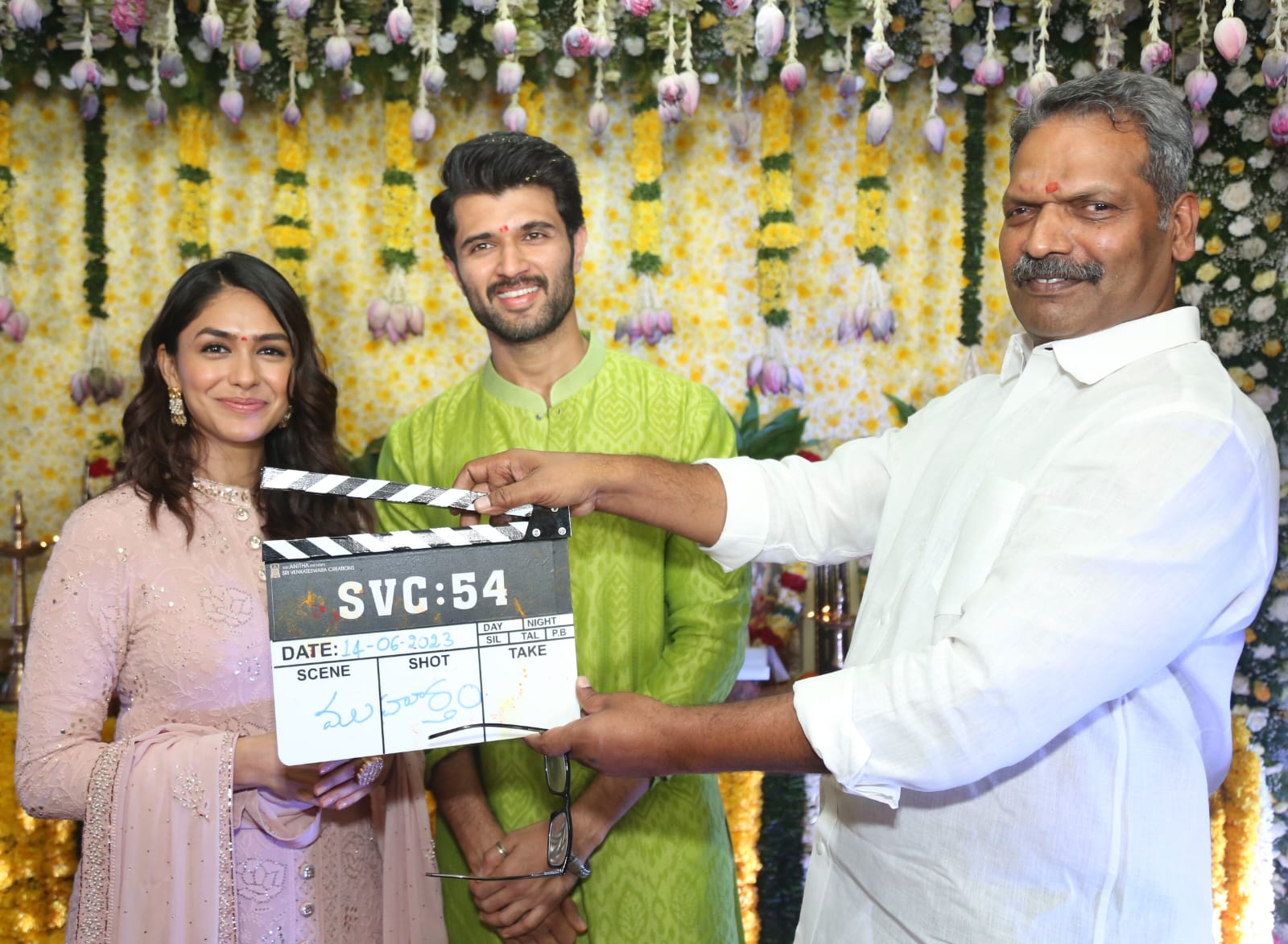 Vijay Deverakonda, Mrunal Thakur, Parusuram starrer VD13 / SVC 54 gets officially launched